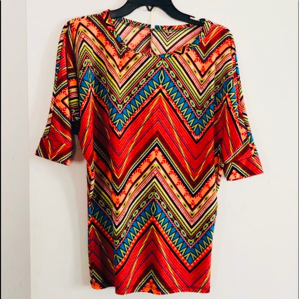 COPY - Top / Blouse Aztec Design